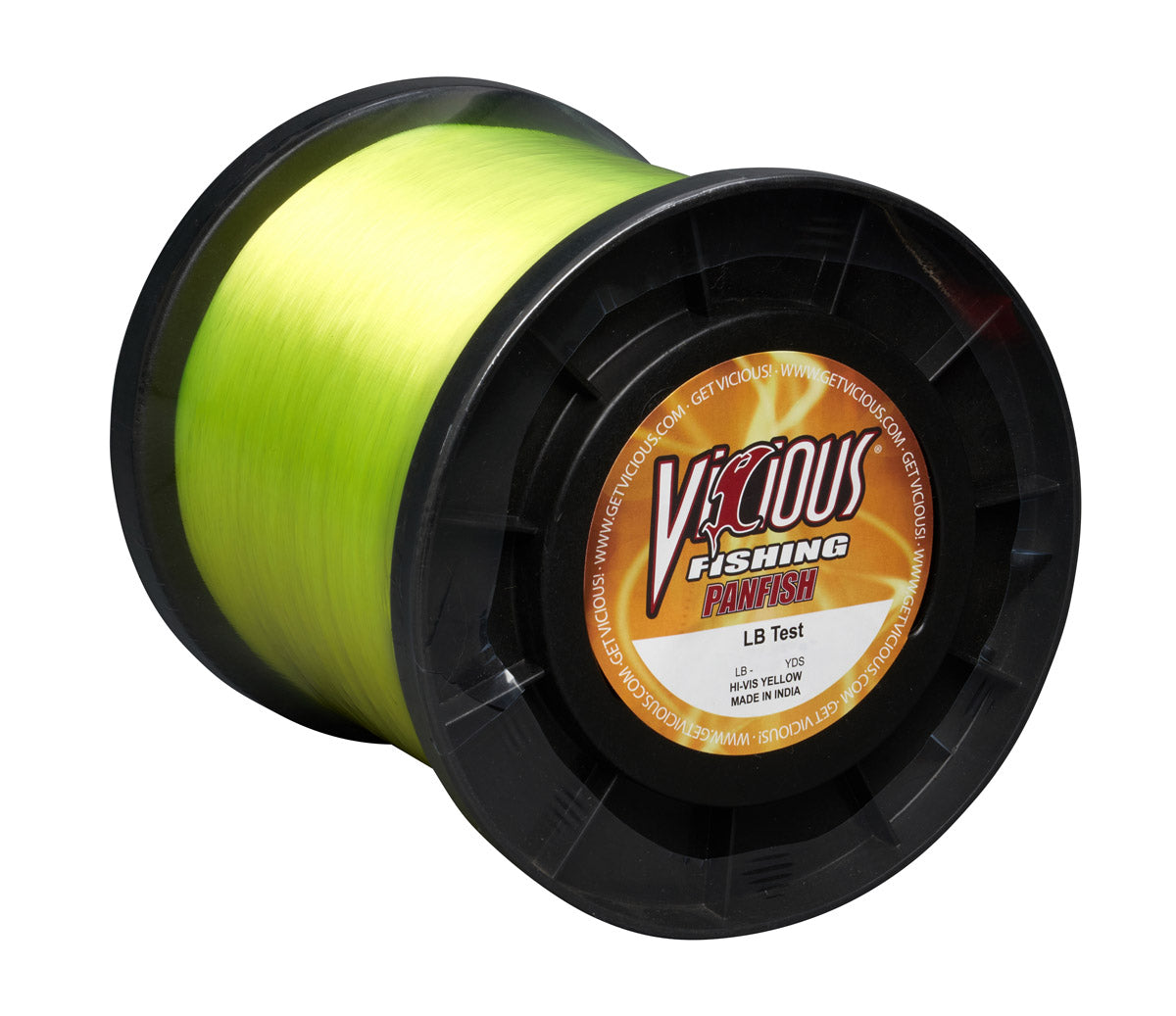Vicious Panfish Hi-Vis Yellow Mono - 10 Lb Test