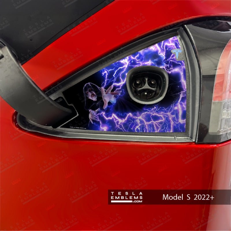 Darth Sidious Palpatine Tesla Charge Port Wrap | Model S