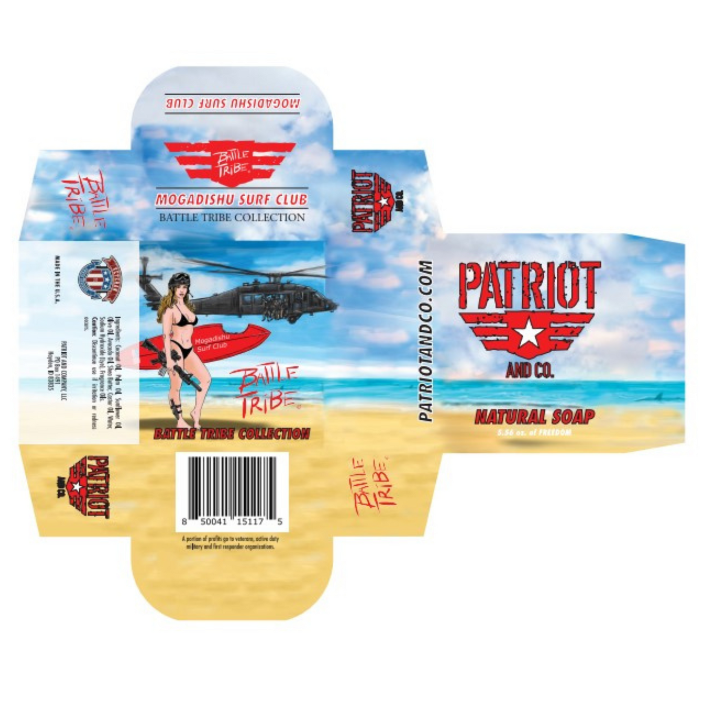 Mogadishu Surf Club Natural Soap - Bay Rum