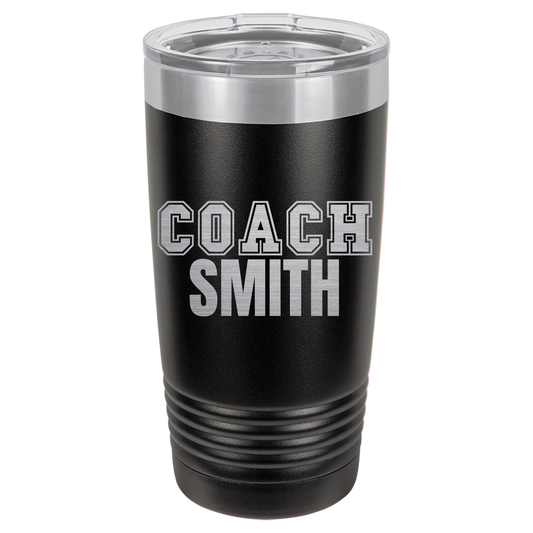 Personalized Coach | ENGRAVED Polar Camel Tumbler