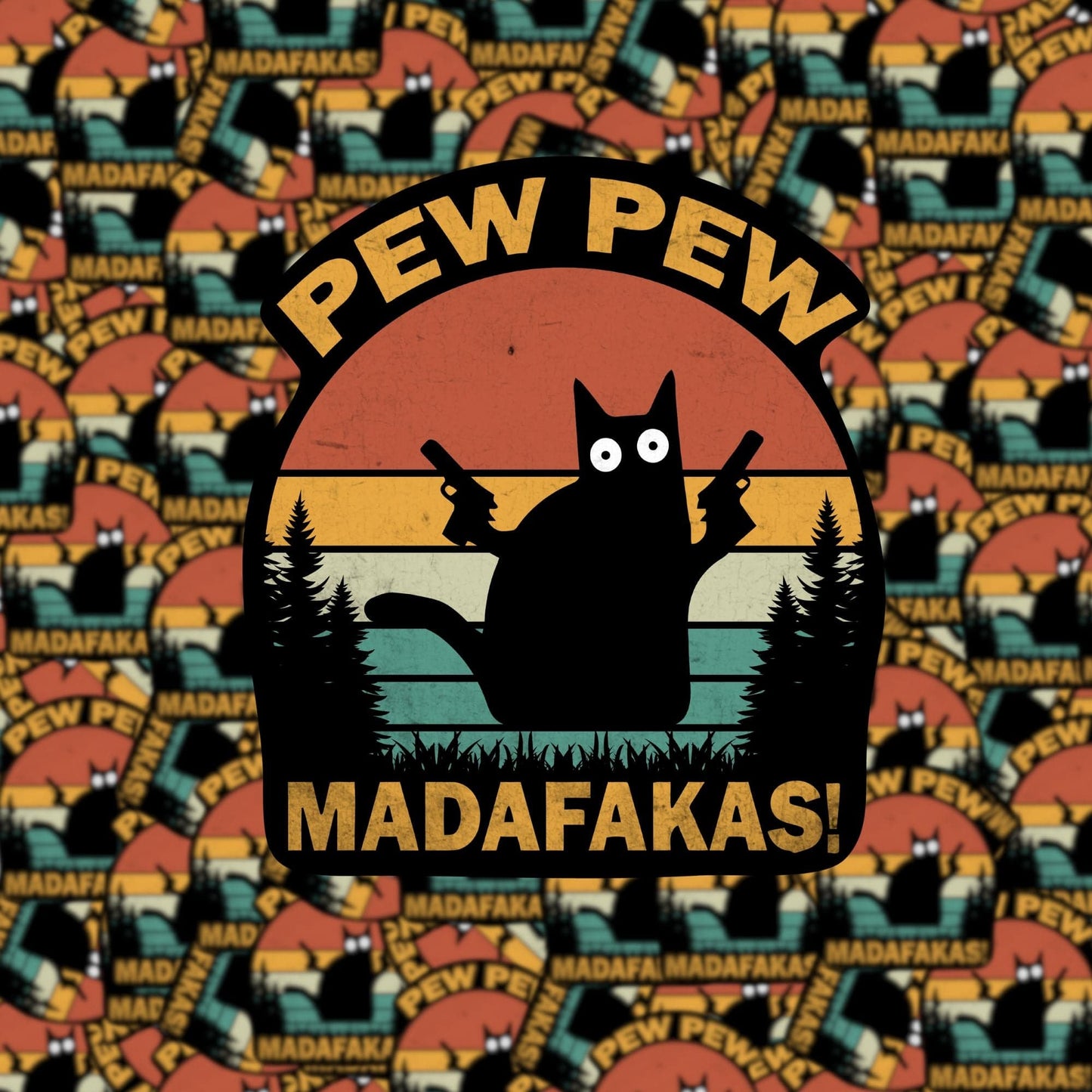 Pew Pew Madafakas! Sticker