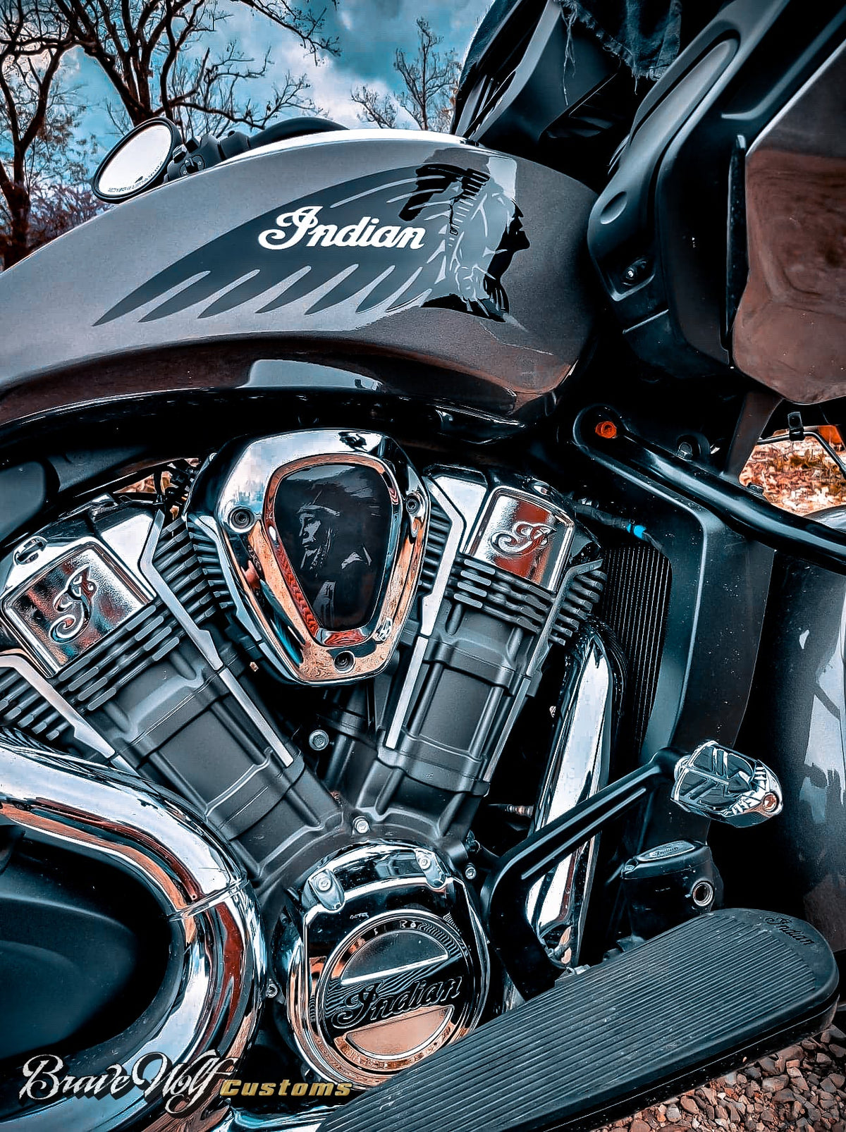 Powerplus V-Cover Decal - Chief