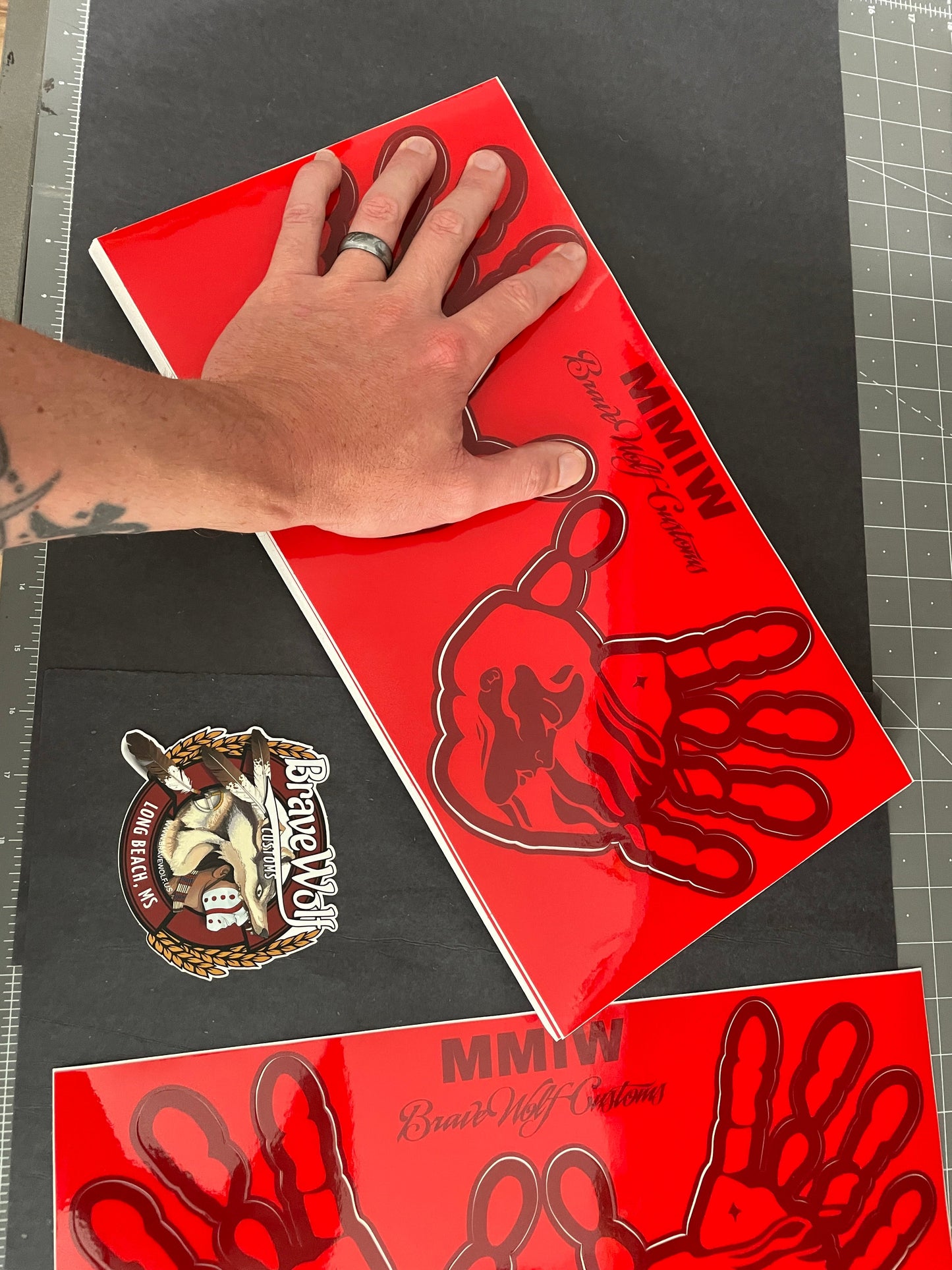 MMIW Red Hand - Anywhere Decal