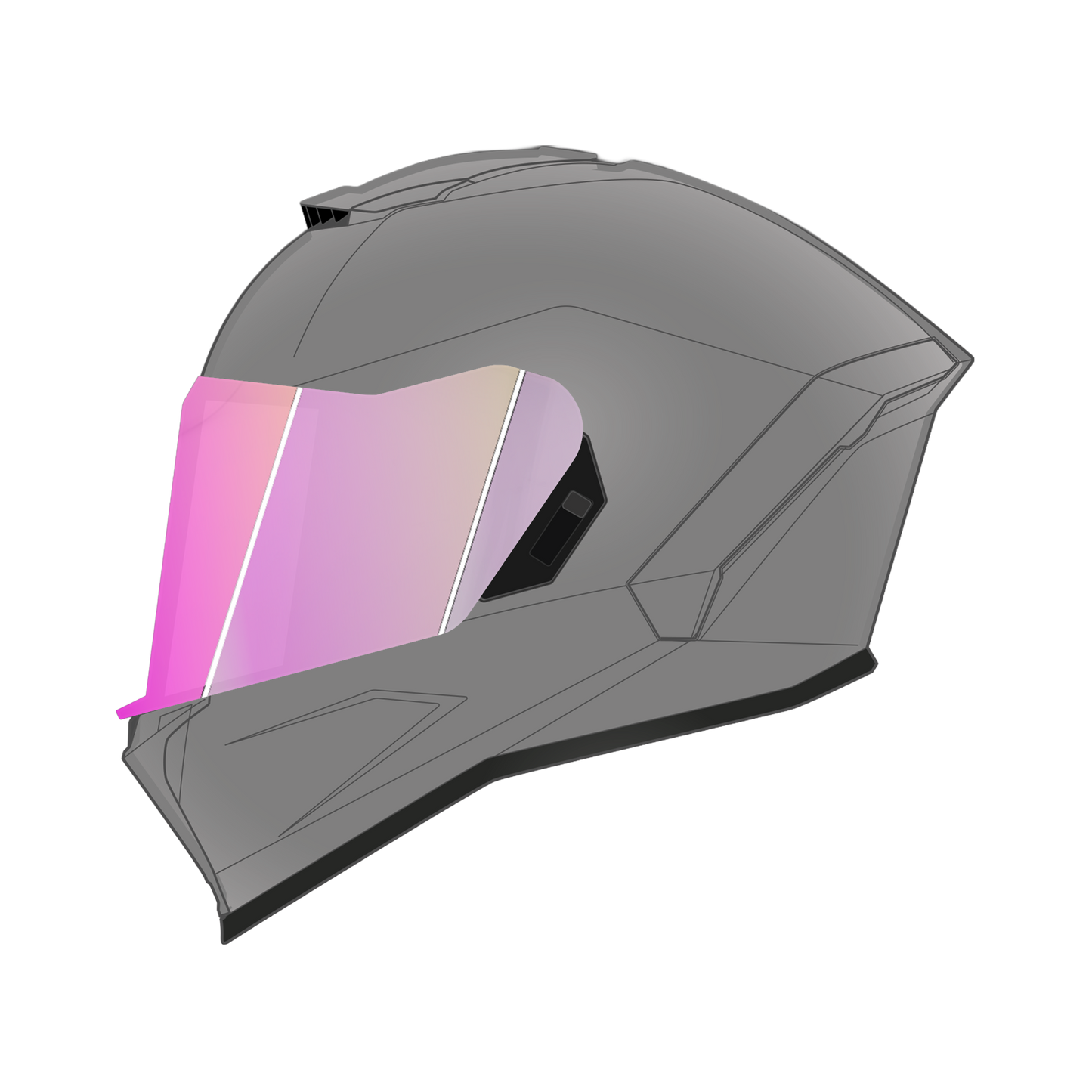 Viper Shield Outer- Photochromic Pink
