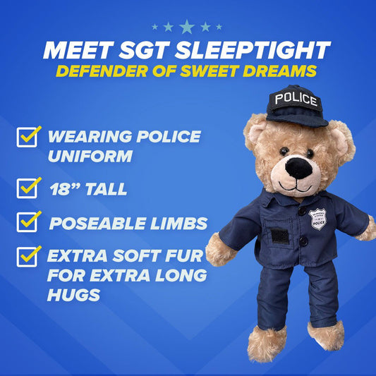 Police Teddy Bear Tacticuddle Bundle