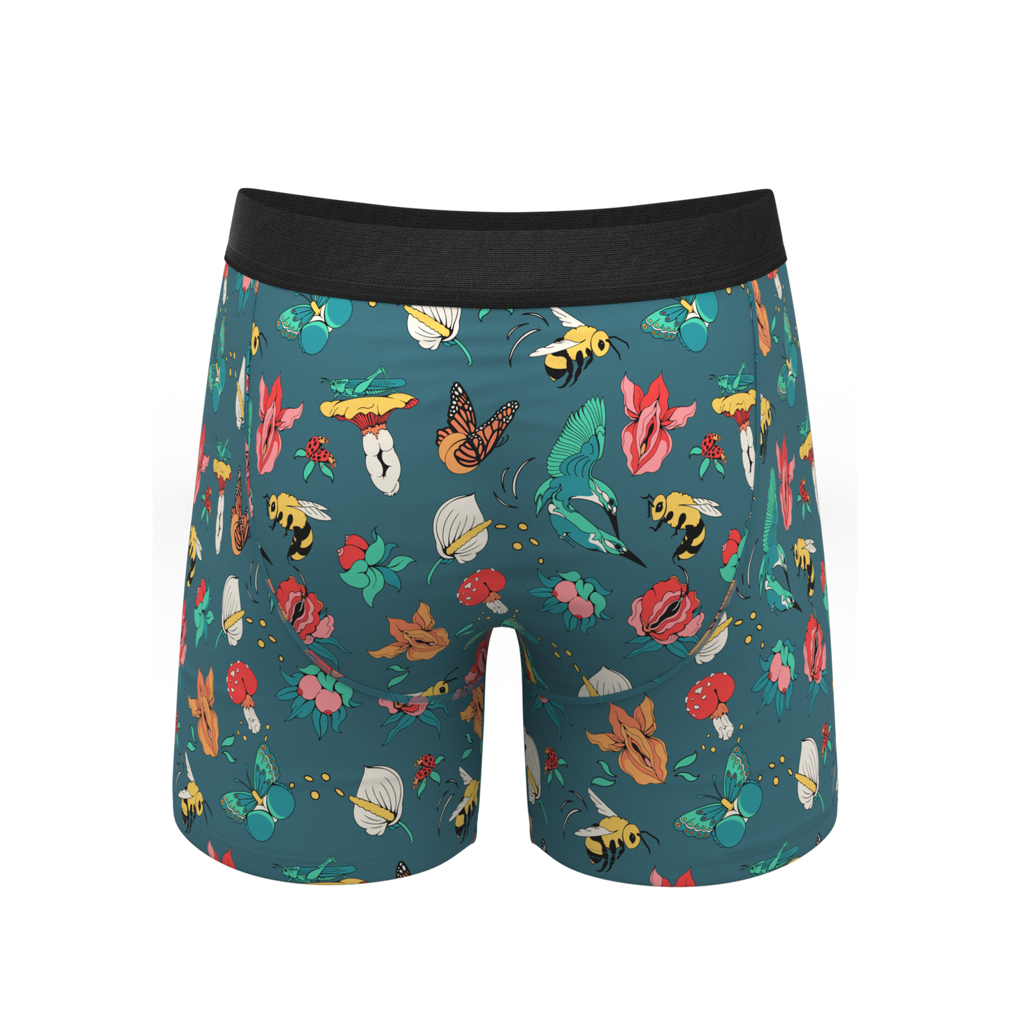 The Pollination Station | Birds and Bees Ball Hammock® Pouch Underwear With Fly