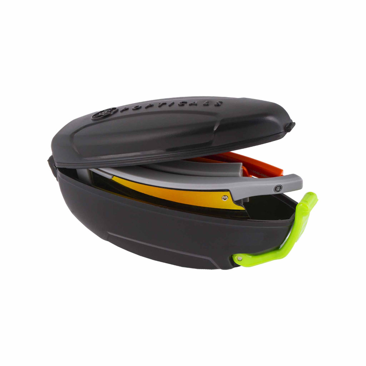 POPSTAR | Matte Gray/Orange | Polarized Gray/Orange Mirror | Popticals
