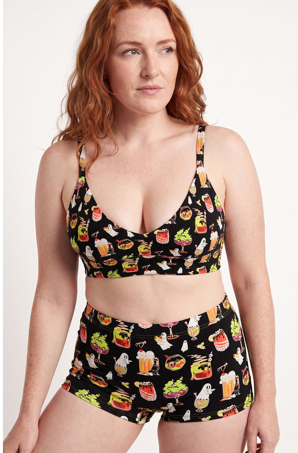 The Potions Pub | Halloween Cocktail Boob Hammock™ Plunge Bralette