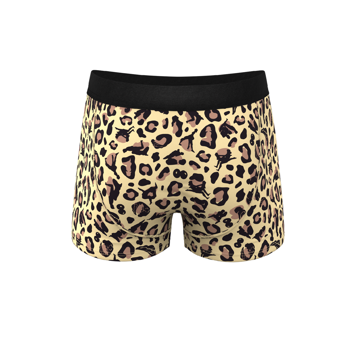 The Primal Passion | Naughty Cheetah Print Ball Hammock® Pouch Trunks Underwear