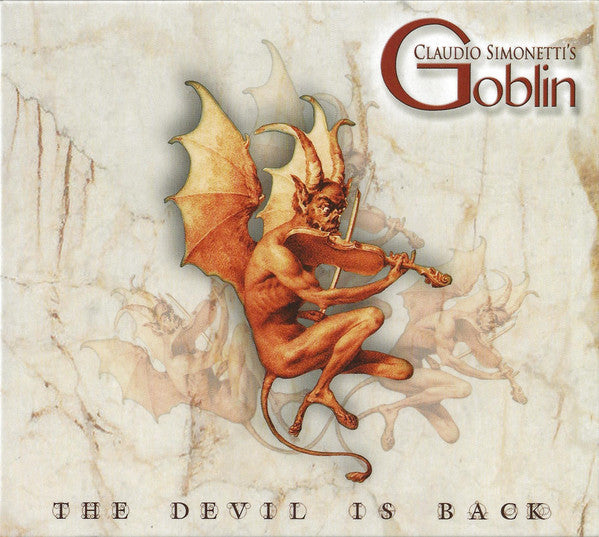Claudio Simonetti's Goblin – The Devil Is Back White Color Vinyl LP Record