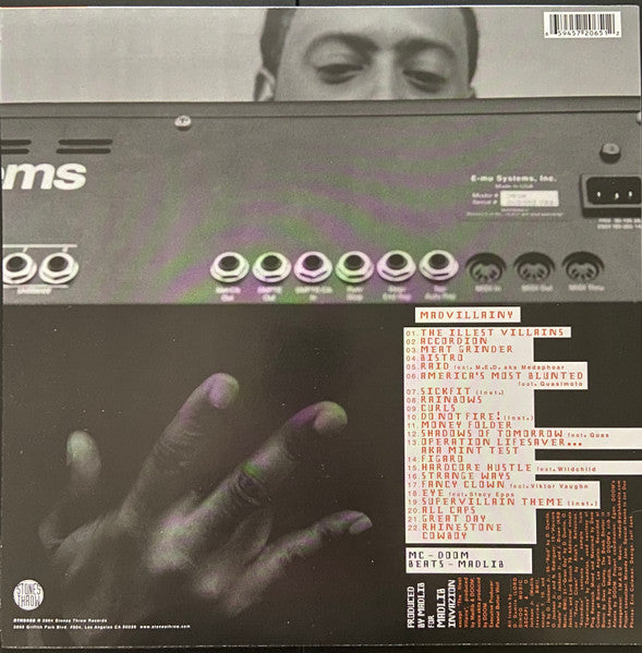 Madvillain ( MF DOOM + Madlib ) - Madvillainy 2x Vinyl LP Record