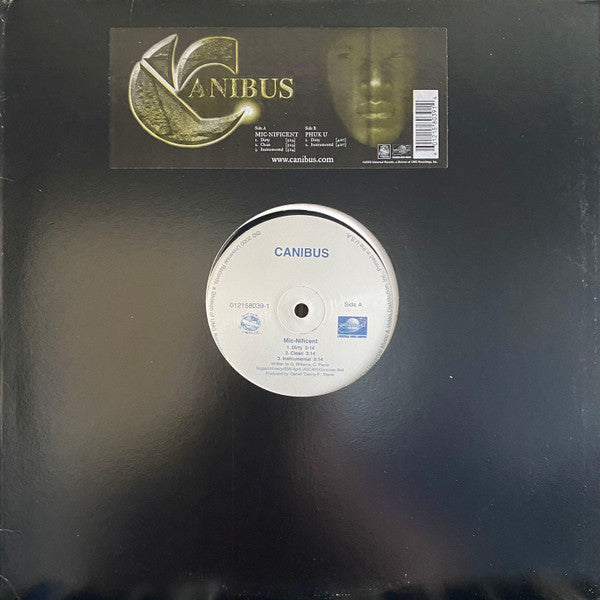 CANIBUS – Mic-Nificent / Phuk U 12" Vinyl LP Record