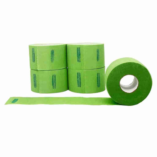 Level 3 Self Adhesive Neck Strips - Green | 500 Count
