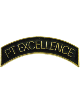 ROTC Metal Arc Tab PT EXCELLENCE