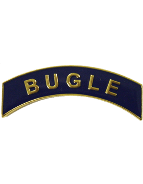 ROTC Metal Arc Tab BUGLE