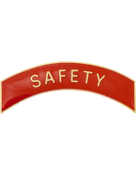 ROTC Metal Arc Tab SAFETY