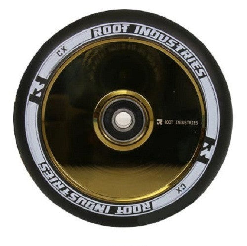 Root Industries AIR Wheels 110mm - Black/Gold Rush (Pair)