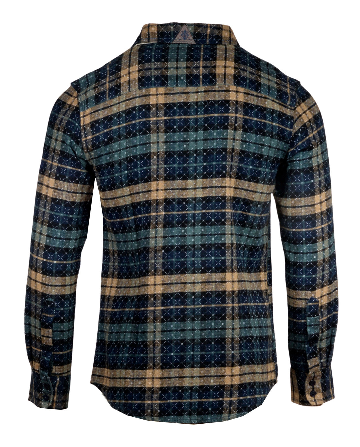 'Get Rhythm' Flannel in Olive