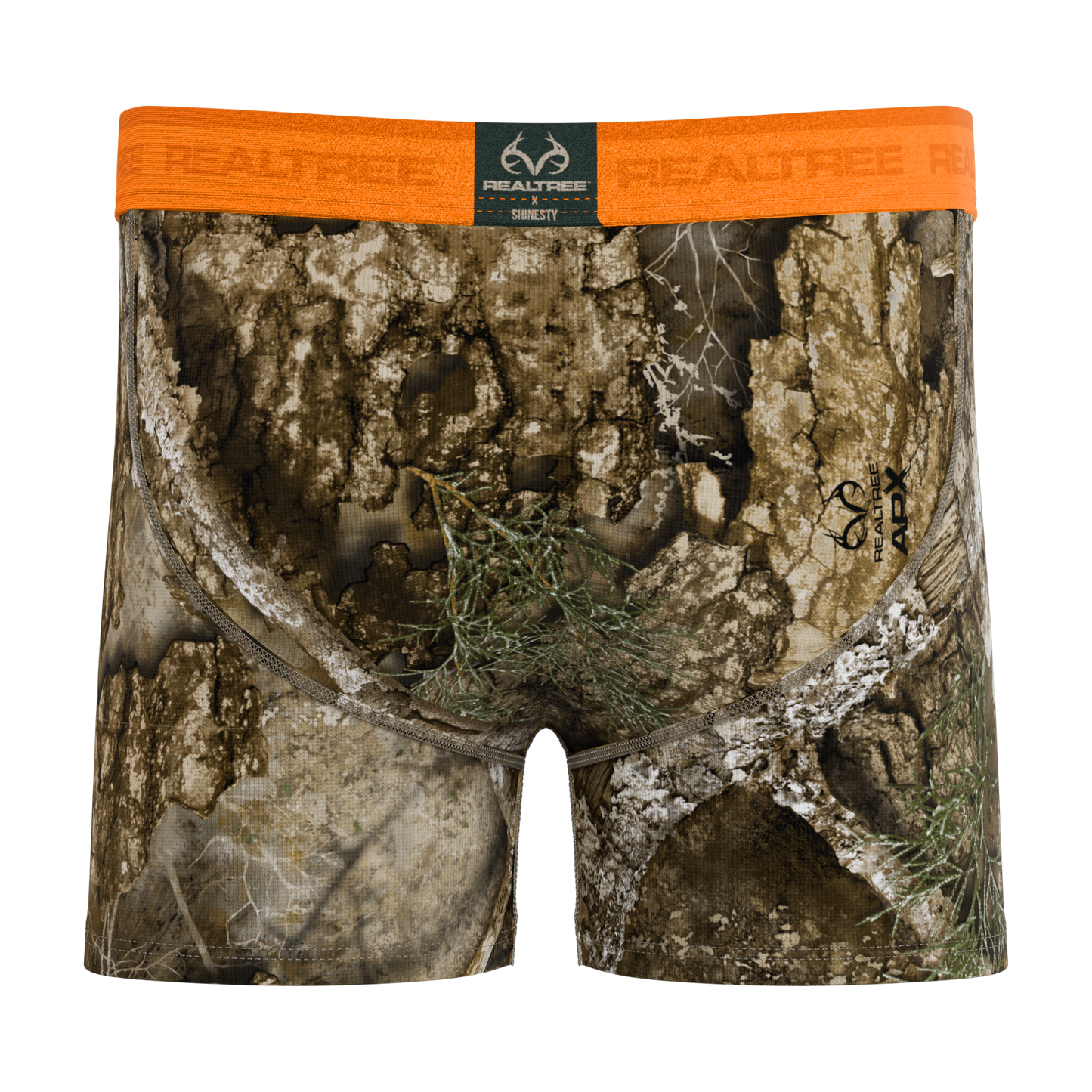 The Wild Game | Realtree x Shinesty Neon Orange Boy's Boxer Briefs