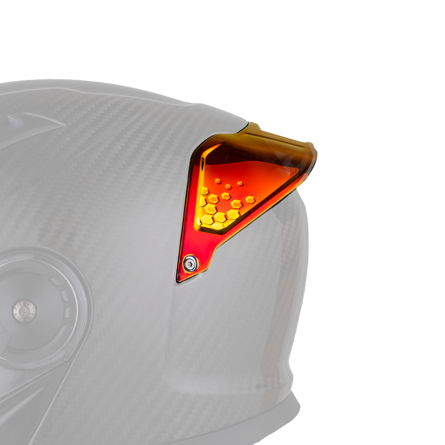 C6 Rear Spoiler Revo- Red