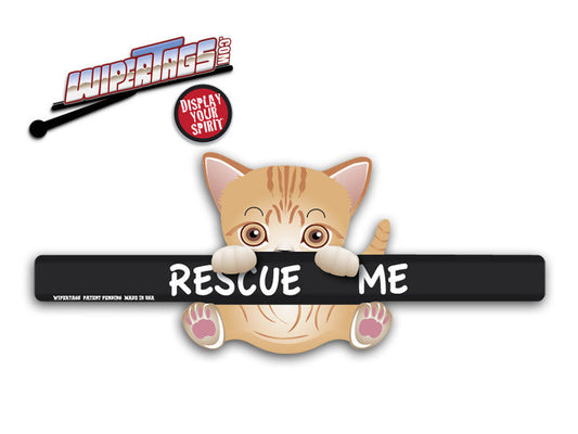 Rescue Me "Maisy" Kitten WiperWag