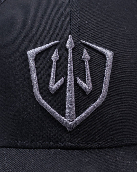 Gray Trident Trucker