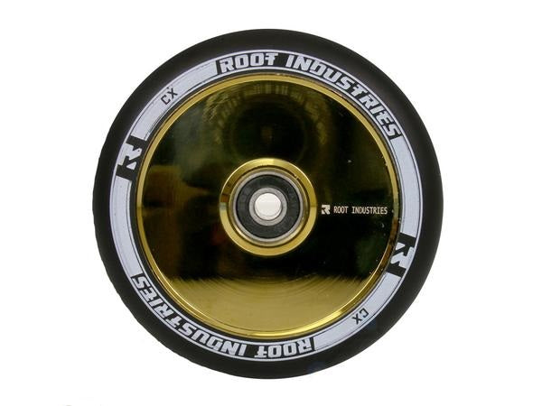Root Industries Air Wheels 120mm - Black/Gold Rush (Pair)