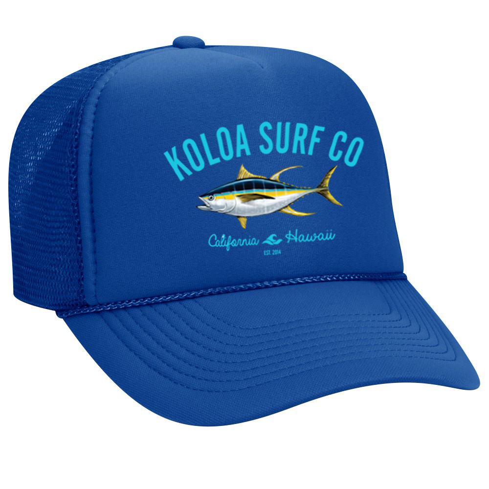 Koloa Yellowfin Foam Trucker Hat