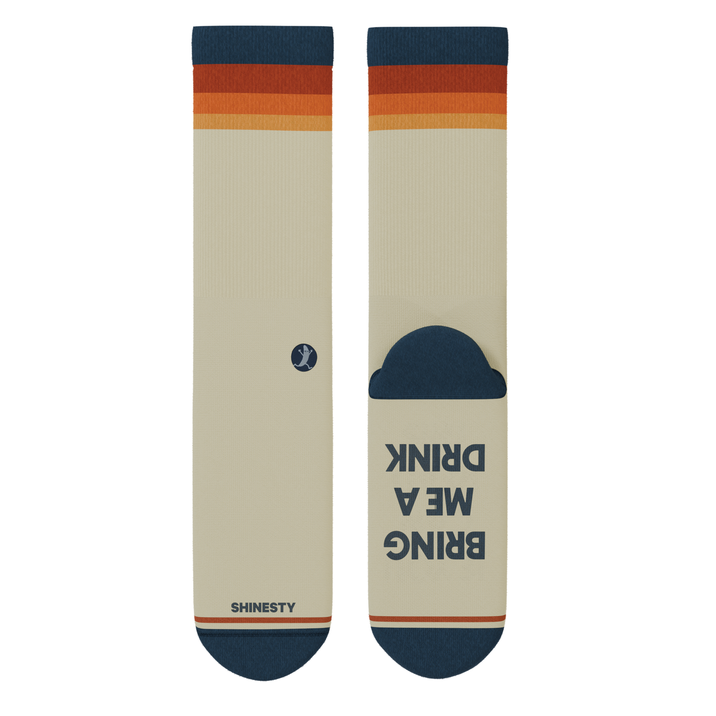 The Rule Abider | Mile High Heel Hammock™ Crew Socks