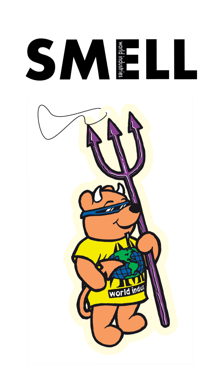 World Industries Skateboards Rocco III Air Freshener 4.5" x 2"