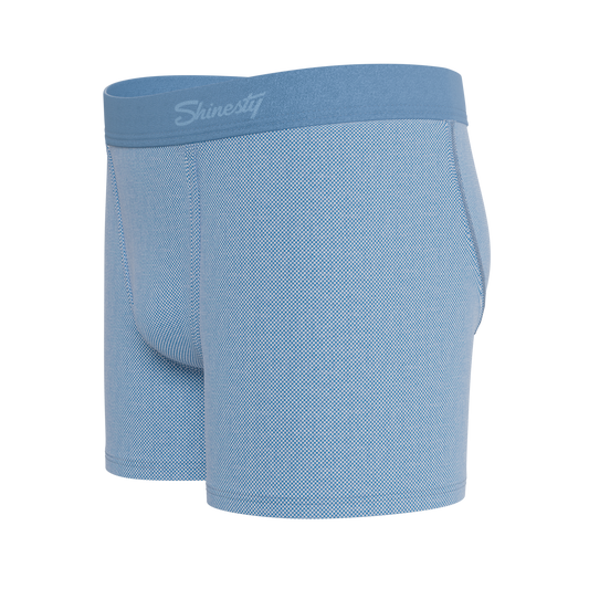The Chambray All Day | Blue Chambray Boy's Boxer Briefs