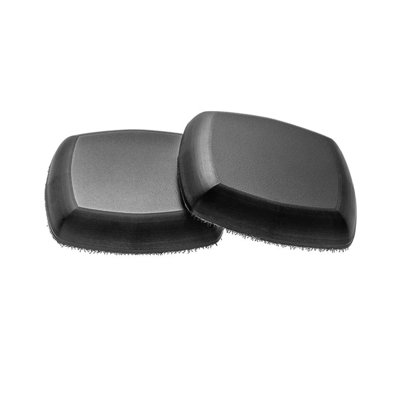 Seismic Slide Pucks Premium Extra-Hard Large Hex - Black (Pair)