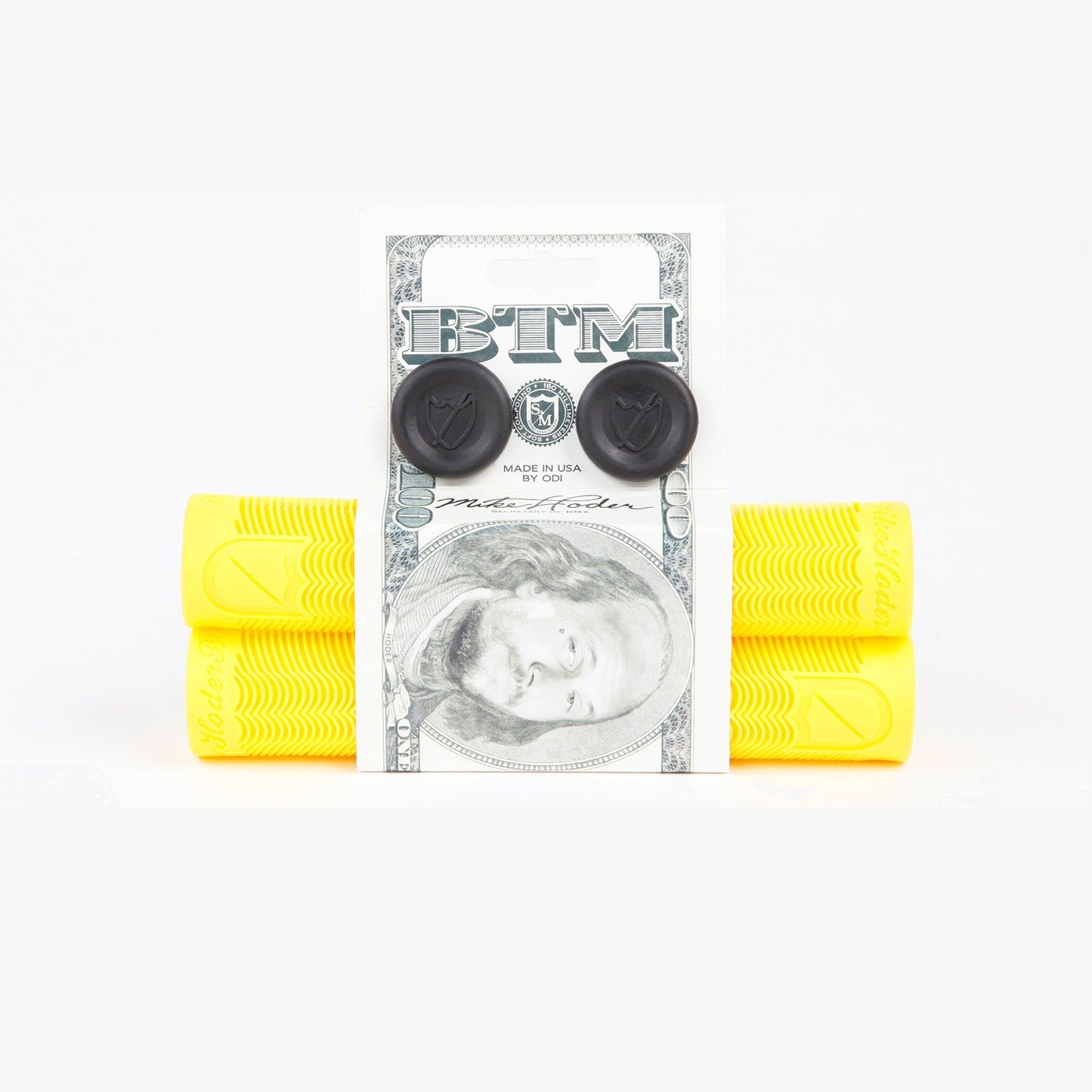 S&M Bikes BMX Hoder Grips - Yellow