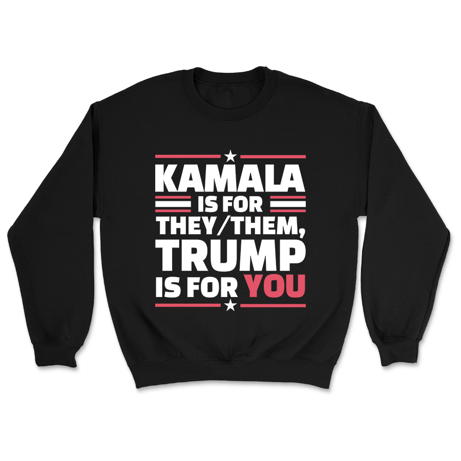 Kamala Is For They/Them Crewneck - 3030