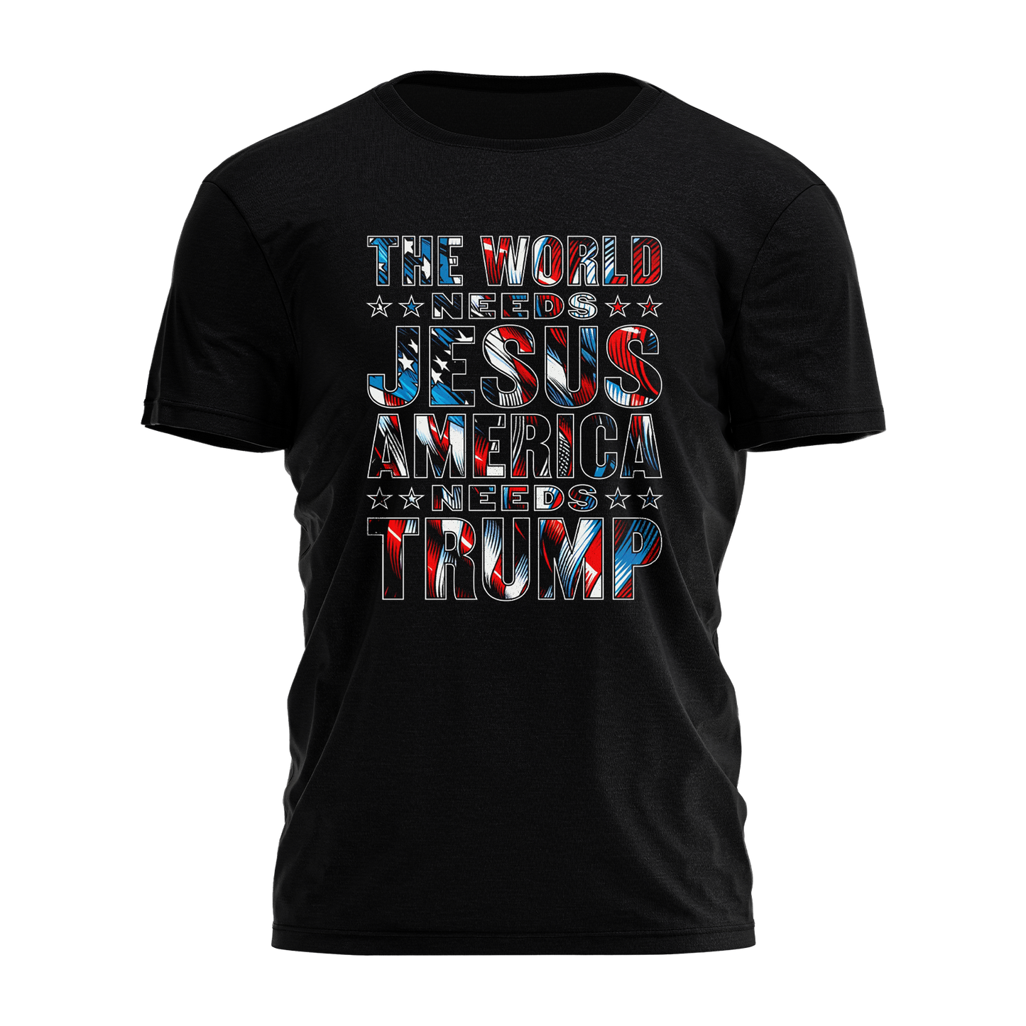 The World Needs Jesus America Needs Trump Shirt Tee