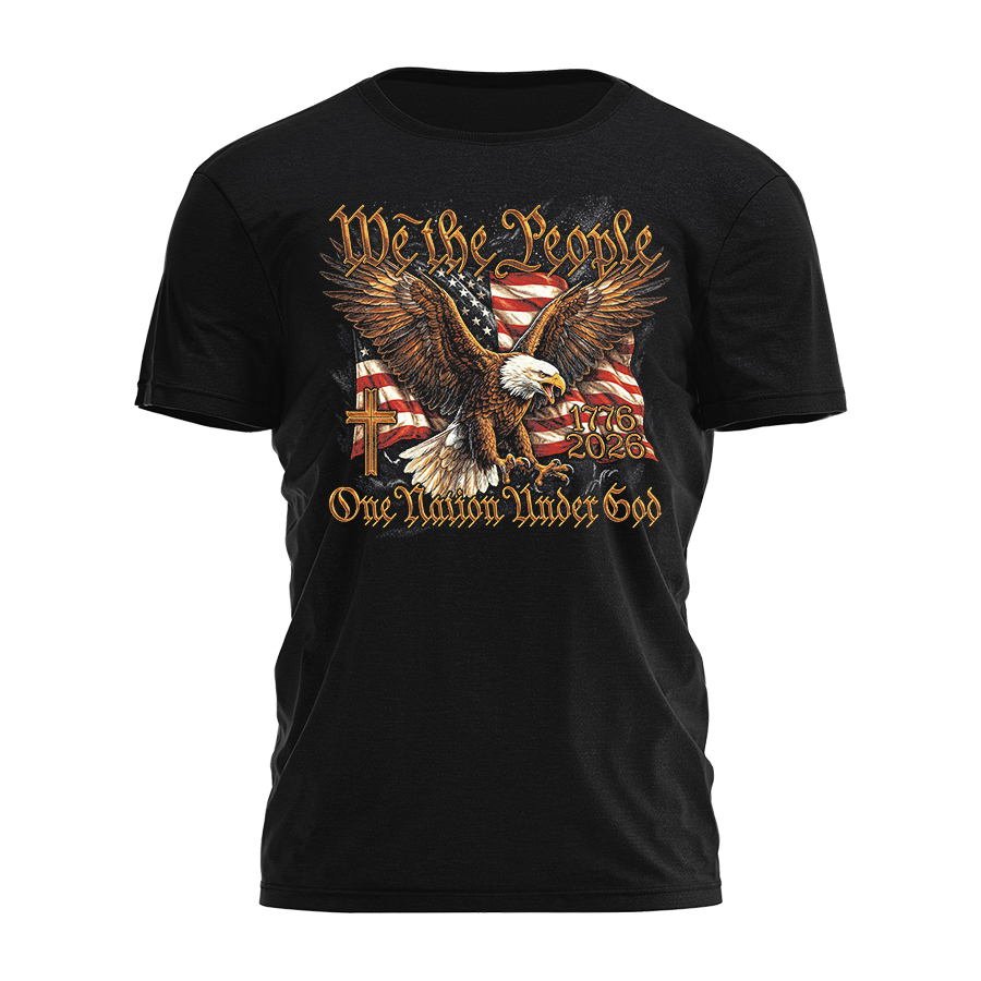 We The People - Vintage Eagle Tee - 4791