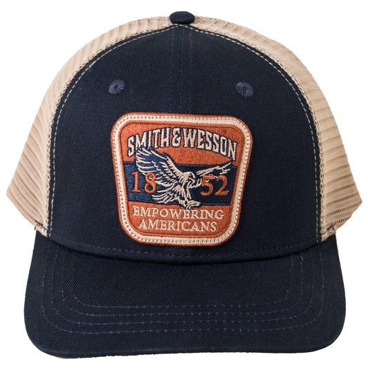 Smith & Wesson® Empowering Americans Eagle Patch Navy Trucker Cap