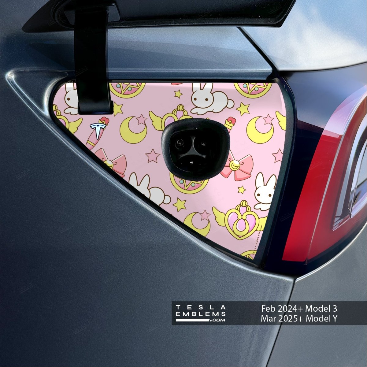 Sailor Moon Tesla Charge Port Wrap | Model Y