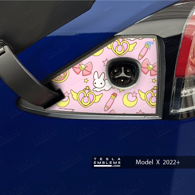 Sailor Moon Tesla Charge Port Wrap | Model X