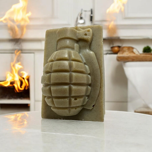 Salt Dog Natural Grenade Soap