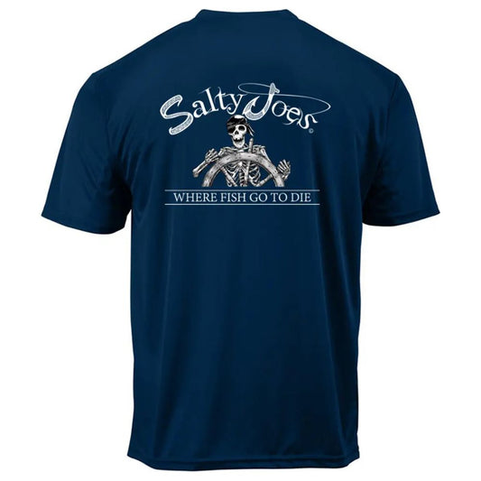 Salty Joe's Back From The Depths Graphic Workout Tee