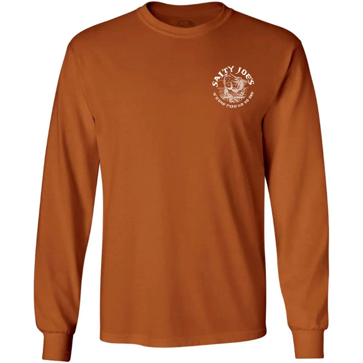 Salty Joe's Rum N' Bones Long Sleeve Fishing T Shirt