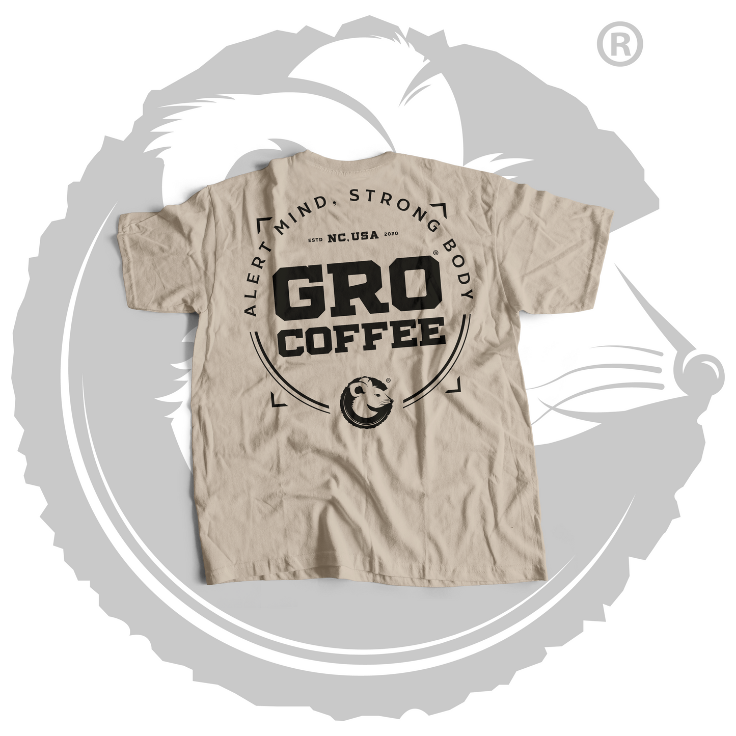 GRO Coffee Classic Logo Tee