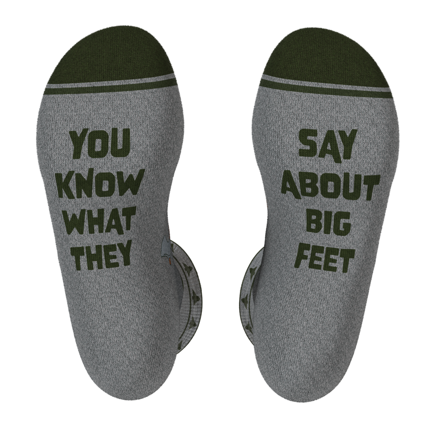 The Sassquatch | Bigfoot Heel Hammock™ Crew Socks