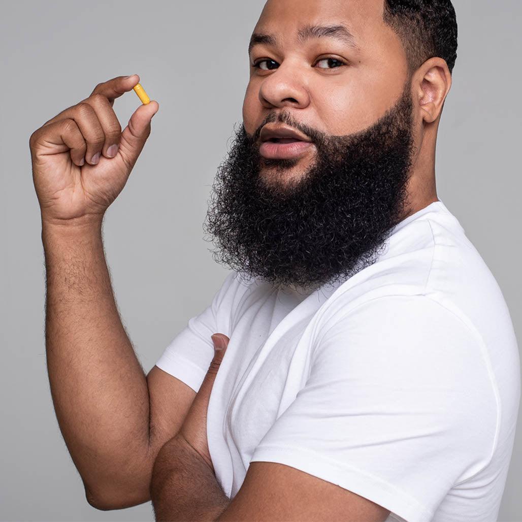 Superfood Beard, Hair & Skin Immune Support 30 Day Supply