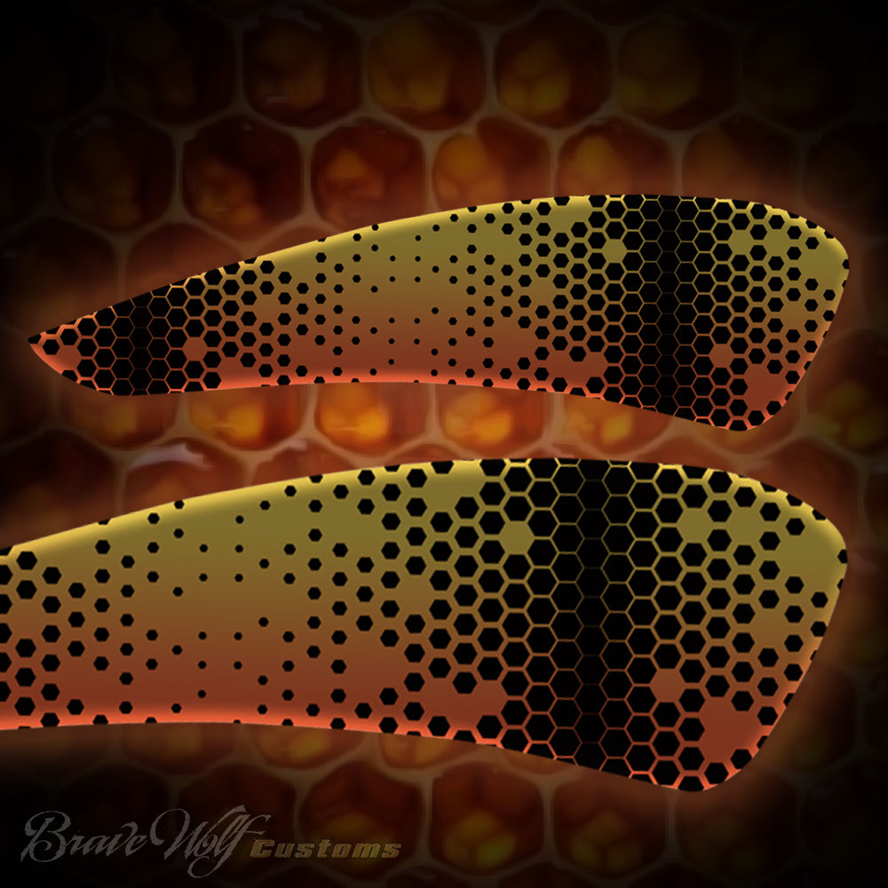 Honeycomb Sunset - Indian Scout - Full Tank Color