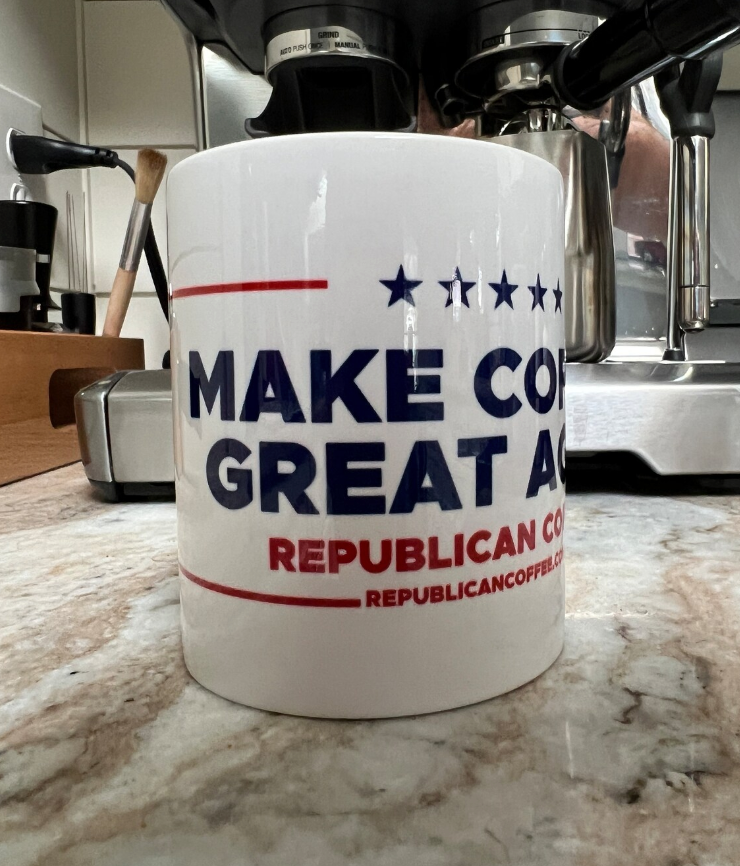 Make Coffee Great Again Mug, Fathers Day