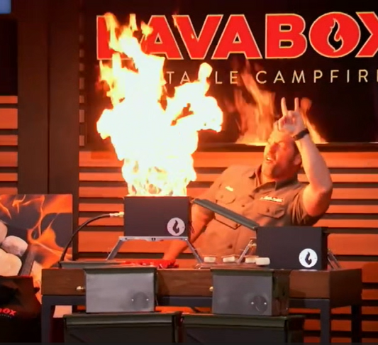 World Famous Flame: The Original LavaBox Fire Pit