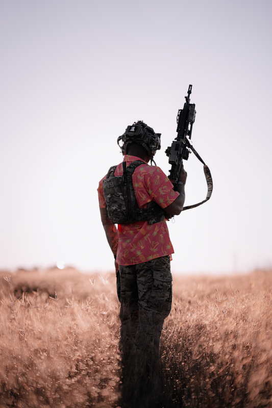 Tropic Like Its Hot Button-up