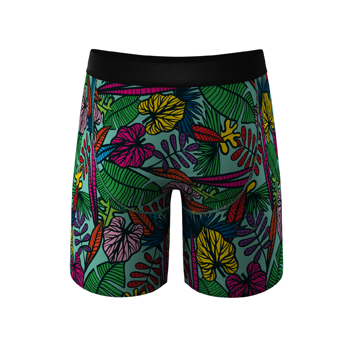 The Sex On The Beach | Tropical Long Leg Ball Hammock® Pouch Underwear With Fly